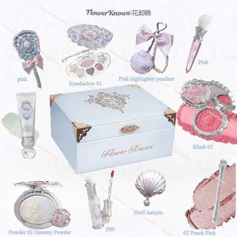 Flower Knows Shell Pearl Set