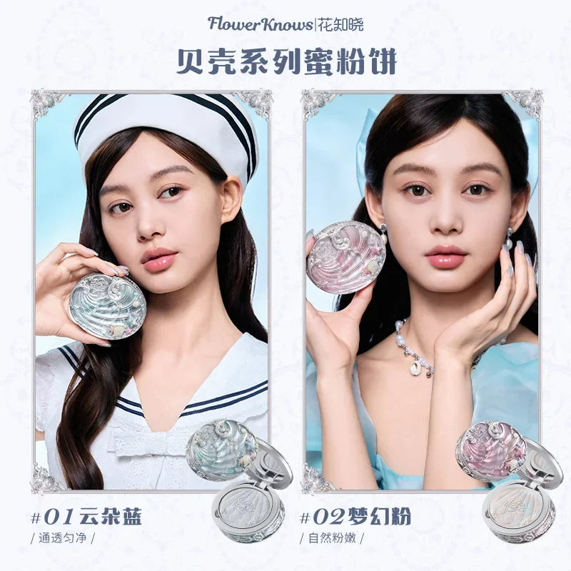 Flower Knows Shell Pearl Set