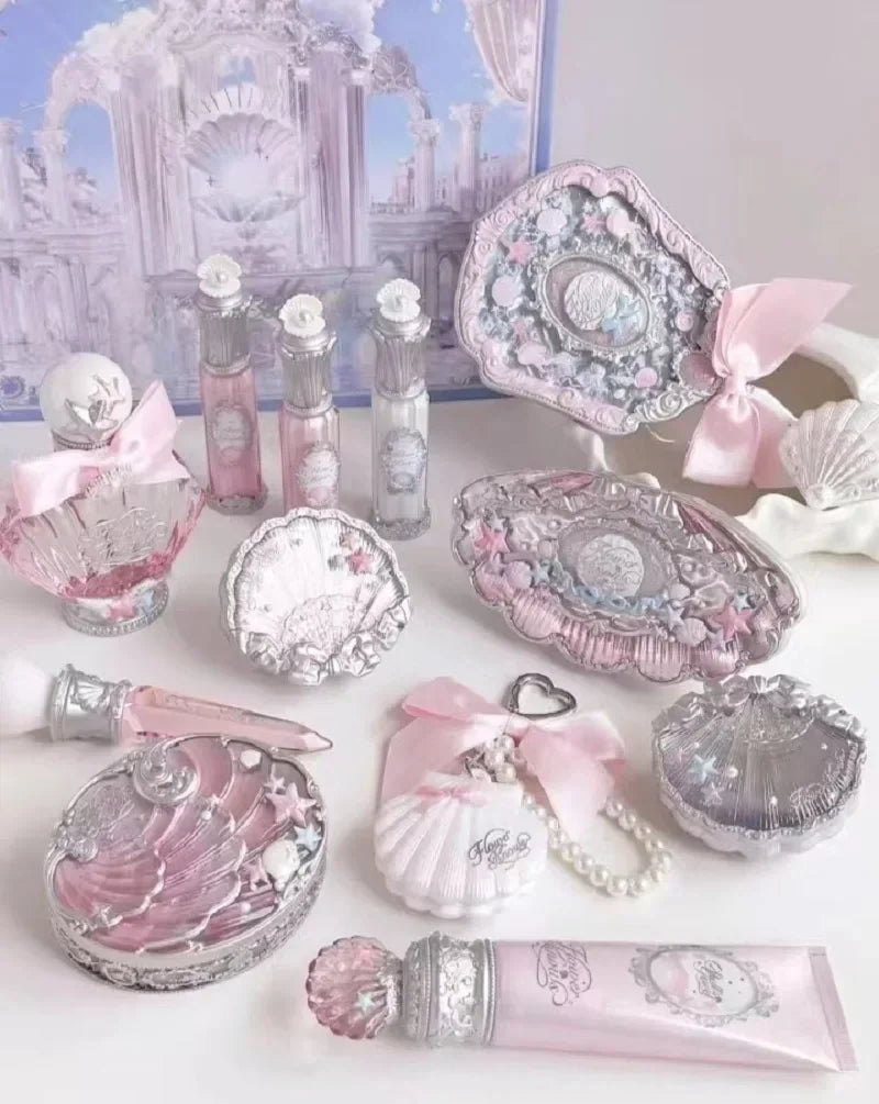 Flower Knows Shell Pearl Set