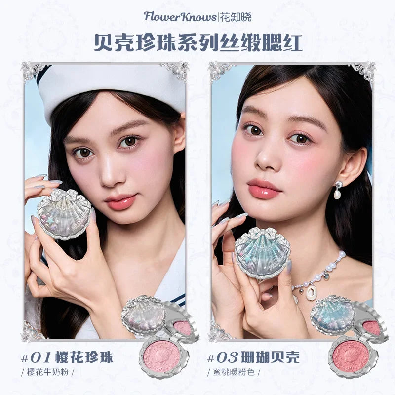 Flower Knows Shell Pearl Set