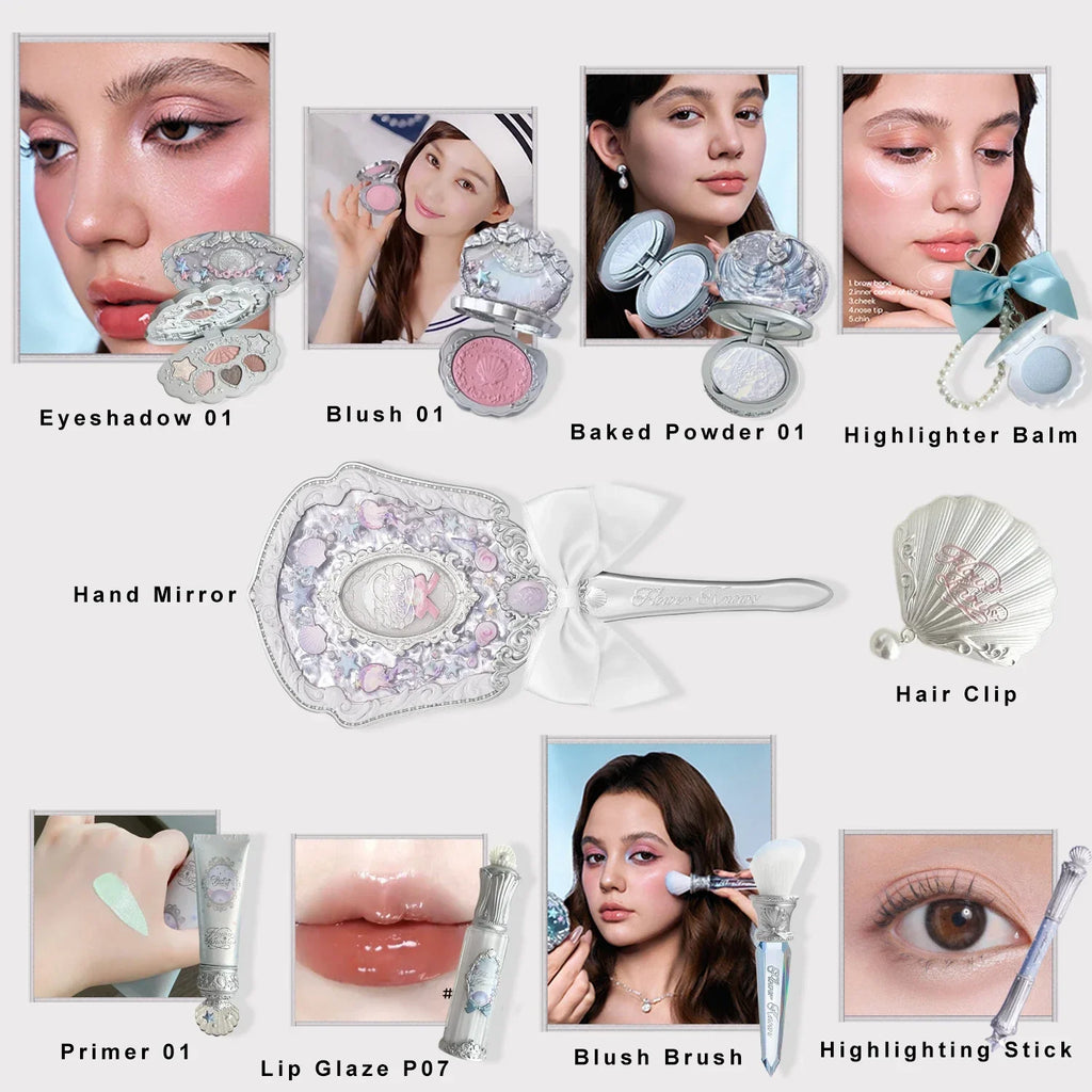 Flower Knows Ocean Pearl Cosmetic Kit