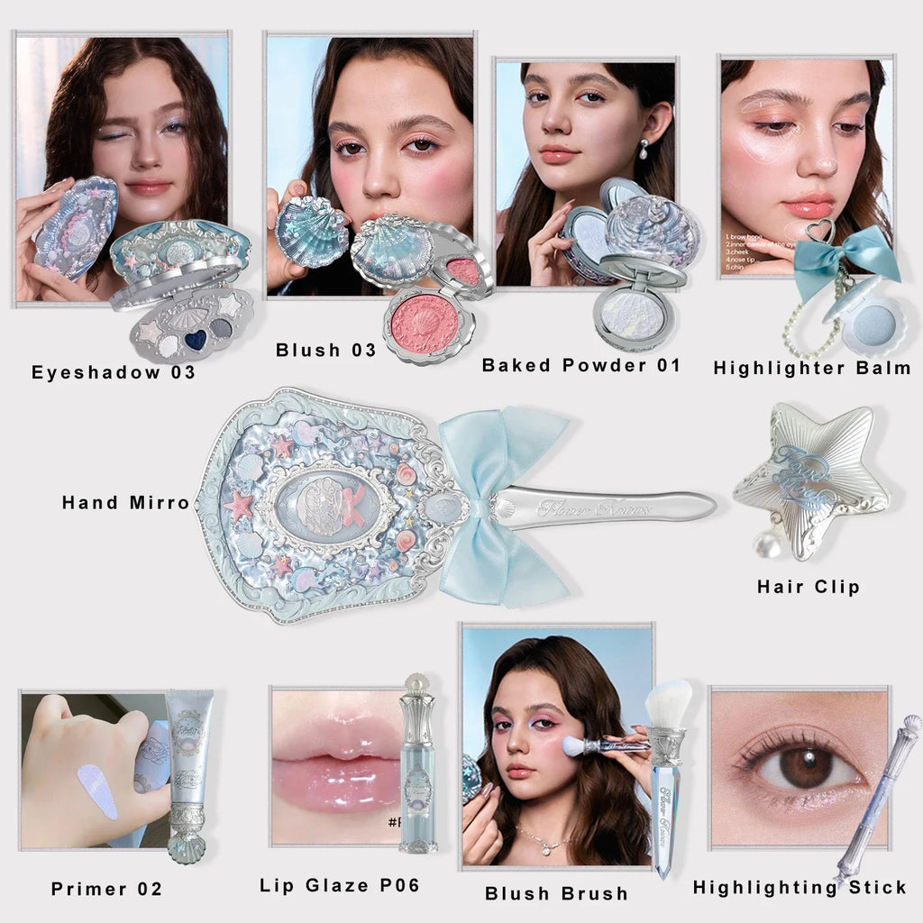 Flower Knows Ocean Pearl Cosmetic Kit