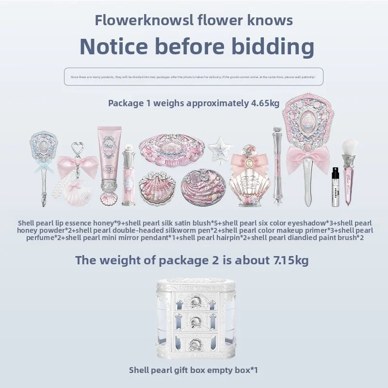Flowerknows Shell's Jewel Makeup Kit