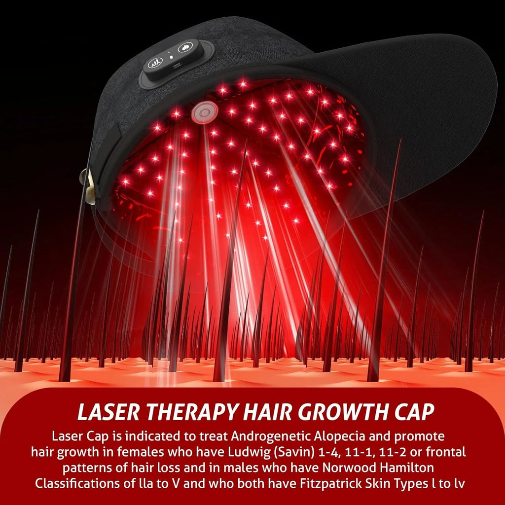 Wireless Laser Cap Hair Regrowth