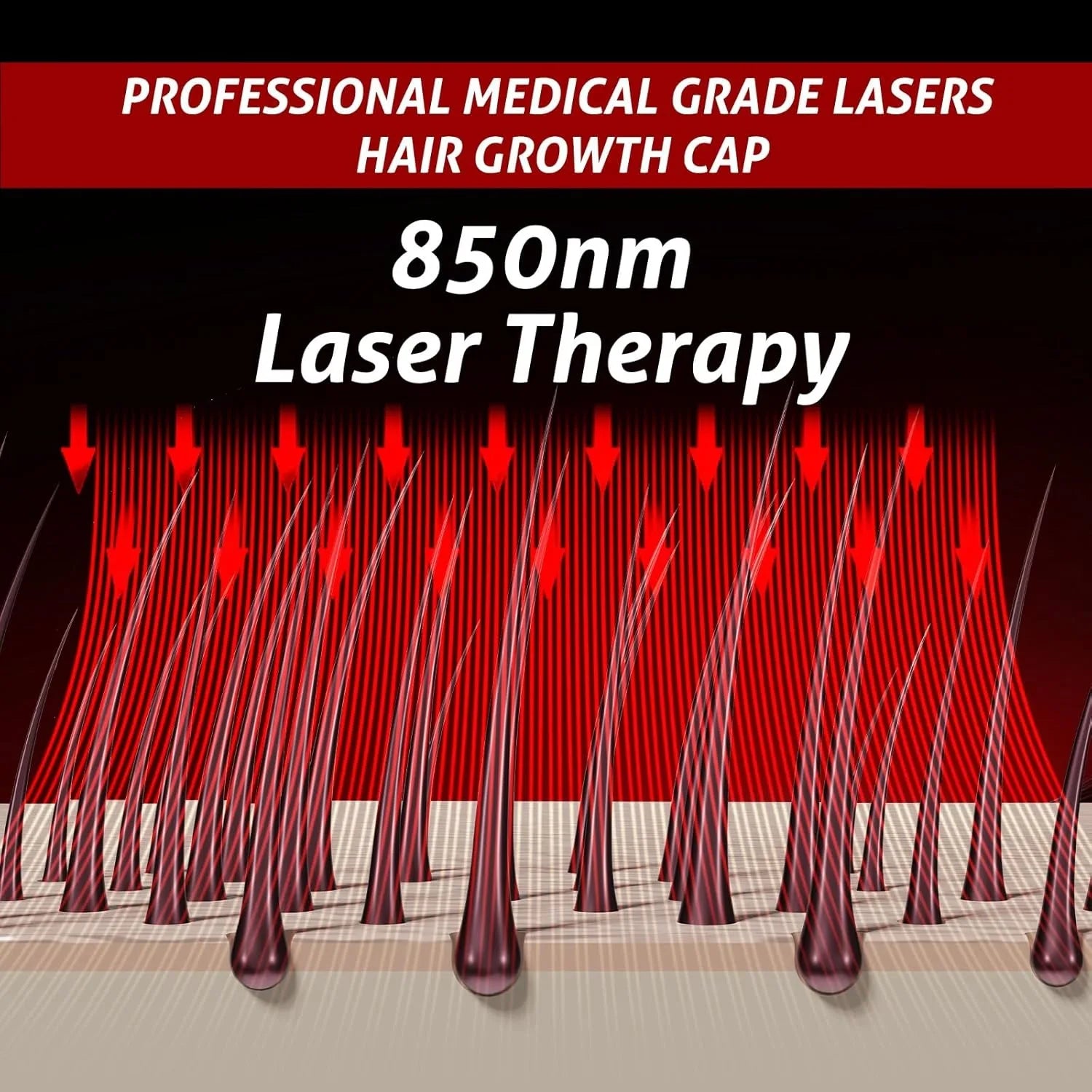 Wireless Laser Cap Hair Regrowth
